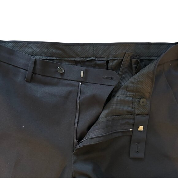 Uniqlo dress pants 35x34 navy blue - Picture 1 of 3